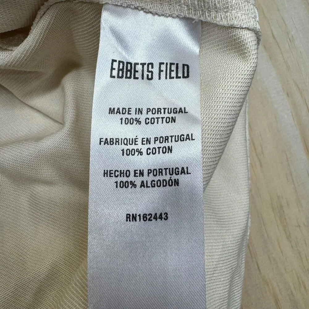 NEW Birmingham Black Barons Ebbets Field Flannels Cotton Twill Jersey Sz XL